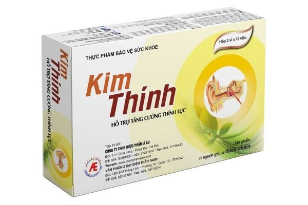 Kim Thính có nguồn gốc thảo dược, hỗ trợ điều trị viêm tai giữa